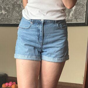 H&M Cuffed Denim Shorts